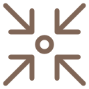 Icône localisation centrale